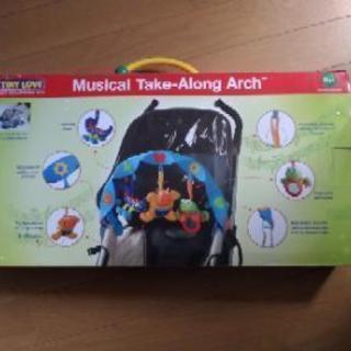 TINY LOVE Musical Take-Along Arch & First Book ベビーカー、ベビーベッド用のおもちゃの画像