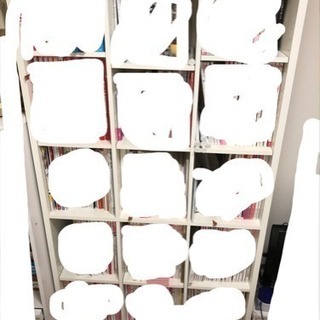 ニトリ グレン 本棚+上置き ホワイトの画像