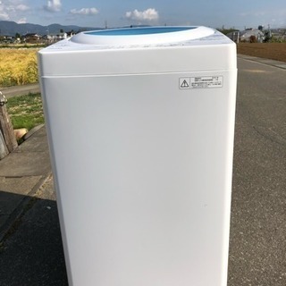 美品 TOSHIBA 洗濯機の画像