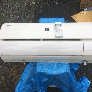 NO.109-1  SHARP エアコン中古 2.2kw 取り付け込み