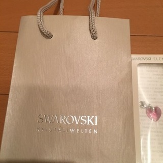 更にお値下げ！スワロフスキーのチャーム♪新品・未開封の画像
