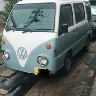 最終値下げ！車検32年7月！ワーゲンバス仕様 スバルサンバー
