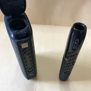 新旧iQOS対応 カーボン調ステッカーの画像
