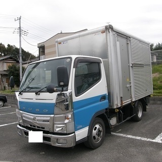 H23　キャンター　２トｔアルミバン　車検4年2月　ETC　バッ...