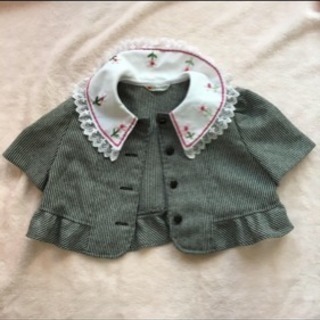 美品⭐︎フォーマル服 ワンピース ジャケット 2点セット 110 120の画像