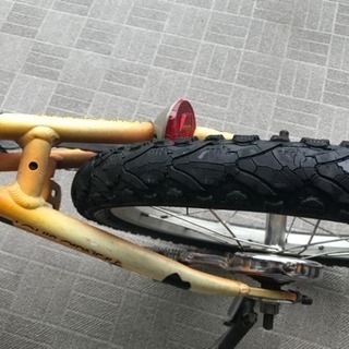 引き取り限定。ルイガノ キッズ  ダルメシアン柄 16インチの画像