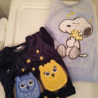 H&M ベロアカバーオール 2枚セット