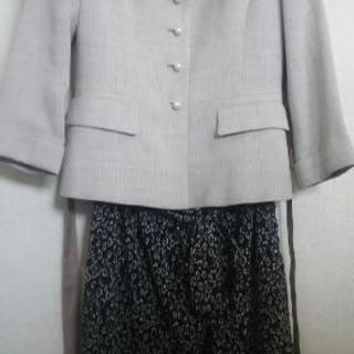 アリスバーリー・ワールド・イトキン/7部袖ジャケット（共布コサージュ付き）+スカート2点をセットの画像