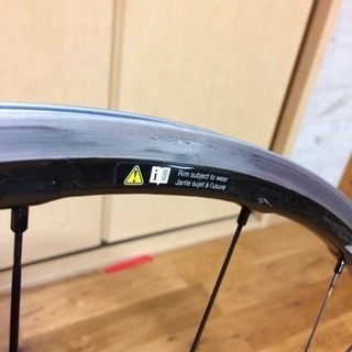 シマノ RS81 ジャンク リアホイールの画像