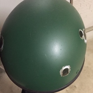 【売】バイク用 ダックテール ヘルメット 自家塗装の画像