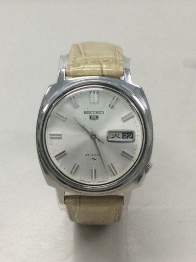 SEIKO 5  セイコーファイブ/自動巻/23石/デイデイト