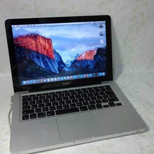 【M5628】★極 良好★ サポート充実! 初心者OK! アップル Apple MacBook Core 2.0GHz 13.3 2GB 160GB 無線有線 Office2016 photoshop ノート パソコン