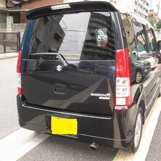 コミコミ『21.9万円』車検32/4 ワゴンRリミテッド 黒 美車の画像