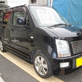 コミコミ『21.9万円』車検32/4 ワゴンRリミテッド 黒 美車
