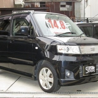 コミコミ『14.8万円』車検付 H20年式 ワゴンRスティングレイ 黒