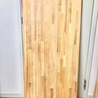 10/28まで！机の天板に！ 面取り+ウレタンニス加工 パイン集積材の画像