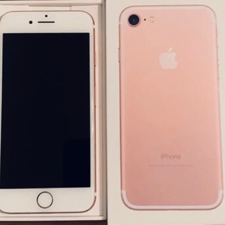 超美品 iPhone7 32ギガ ローズゴールド SoftBank