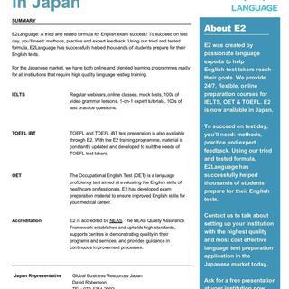 TOEFL IELTS OET PTE Exam Preparation Available Now in Kobe Japanの画像