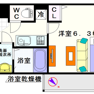 【プレサンス難波ＥＡＳＴモダニティ】4号タイプ！1Ｋタイプ！人気...