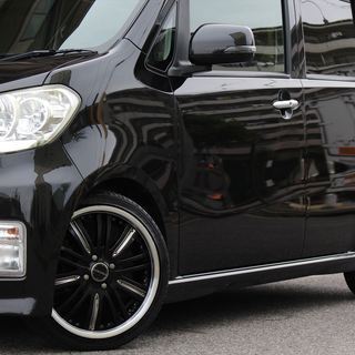 【車検２年付】 ダイハツ タントエグゼ カスタムG 社外足回り/社外アルミ/ナビ/テレビ☆自社ローン・オートローン全国対応の画像