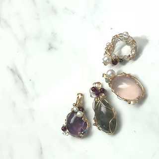 ワンランク上の天然石を使ったワイヤージュエリー作ろう♪In大阪豊中の画像