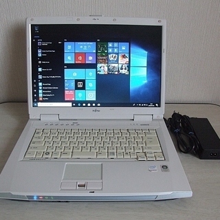 高速SSD120GB搭載　Fujitsu FMV-BIBLO N...