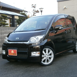 ムーブカスタムRS　インタークーラーターボ、禁煙車、HDDナビ、TV