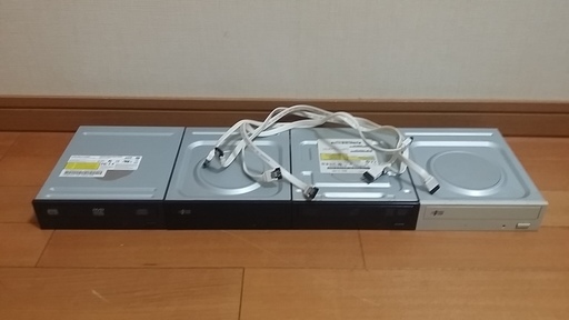5インチ内蔵型DVDスーパーマルチドライブ4個セット