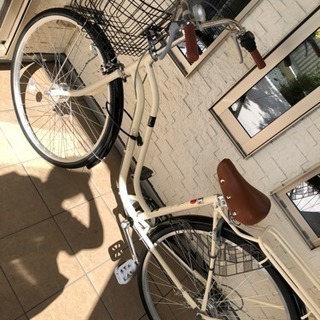 超美品27インチ自転車 6段変速