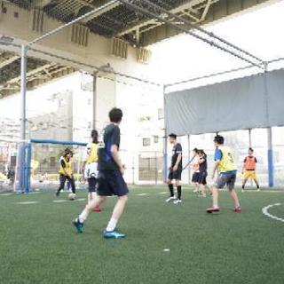 ★誰でも大歓迎★11/3(土)14時〜16時@竪川河川敷公園フットサル場 − 東京都