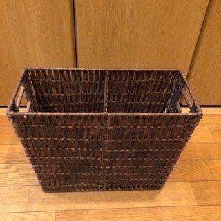 ワイヤー入りしっかりした籠の画像
