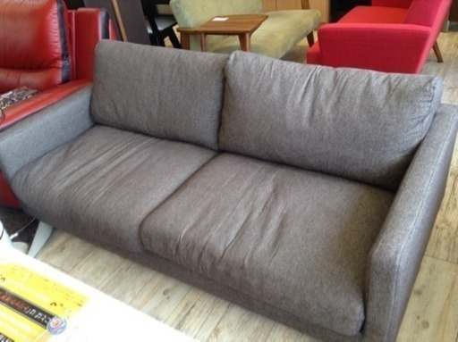 無印良品 スリムアーム・２．５シーター・羽根ポケットコイルクッション