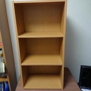 本棚 カラーボックス ラックの画像