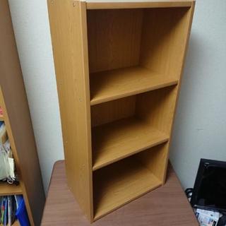 本棚 カラーボックス ラックの画像