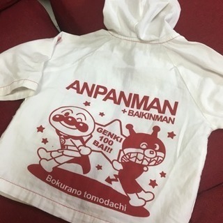 アンパンマン 薄手パーカー  80㎝の画像