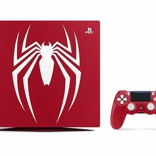 PS4 Pro Marvel\'s Spider-Man Limited Edition　スパイダーマン 新品　ソフト付き