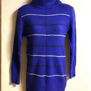 新品ニットワンピースの画像