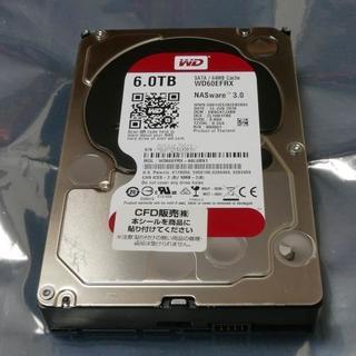 WD Red 6TB ハードディスク（その2）★RMA残1年弱