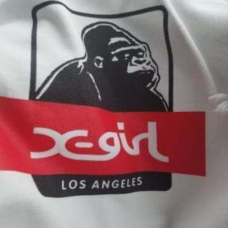 【中古】X-LARGE×X-GIRLコラボパーカー