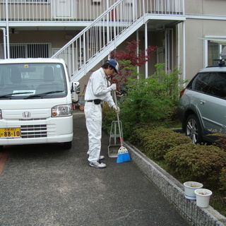 マンション共用部清掃/アルバイト/滋賀県大津市、草津市の画像