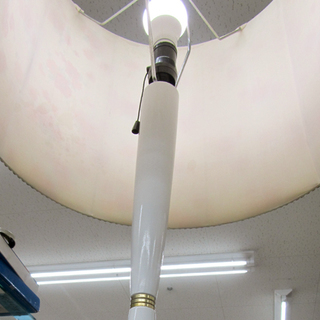 フロアスタンド 1970年代 花柄シェード 昭和 電球照明 西宮の沢の画像