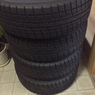 最終値下げ！15インチ ヨコハマホイル付きスタットレスタイヤ
