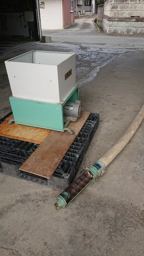 再投稿　籾搬送機