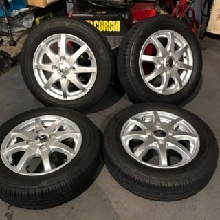 ★美品★ブリヂストン LAPORTA 付き エコピア NH100C 155/65R13