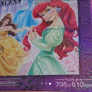 [未使用]ジグソーパズルディズニープリンセスの画像