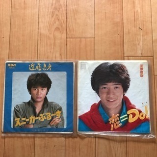 EPレコード 14枚  ジャッキーチェン・三原順子・沖田浩之・坂本九・ザぼんち 他の画像