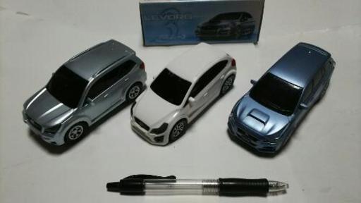 スバル.ぶっからないミニカー