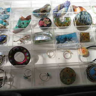 大阪堺の珍しい手工芸教室（エマイム七宝・レジン・銀粘土・彫金・彫刻・ガラスアクセ・ハーバリウム）＆ティーサロンの画像