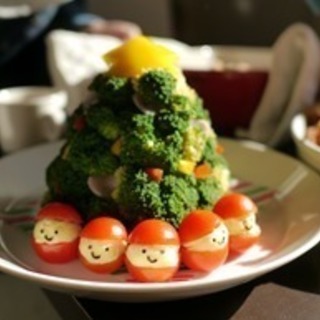 赤ちゃんも食べられる！クリスマスレシピクッキング（試食のラ...