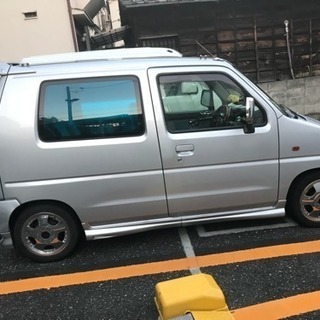 車検H31.4.25まで スズキ ワゴンR バイクと交換OKの画像